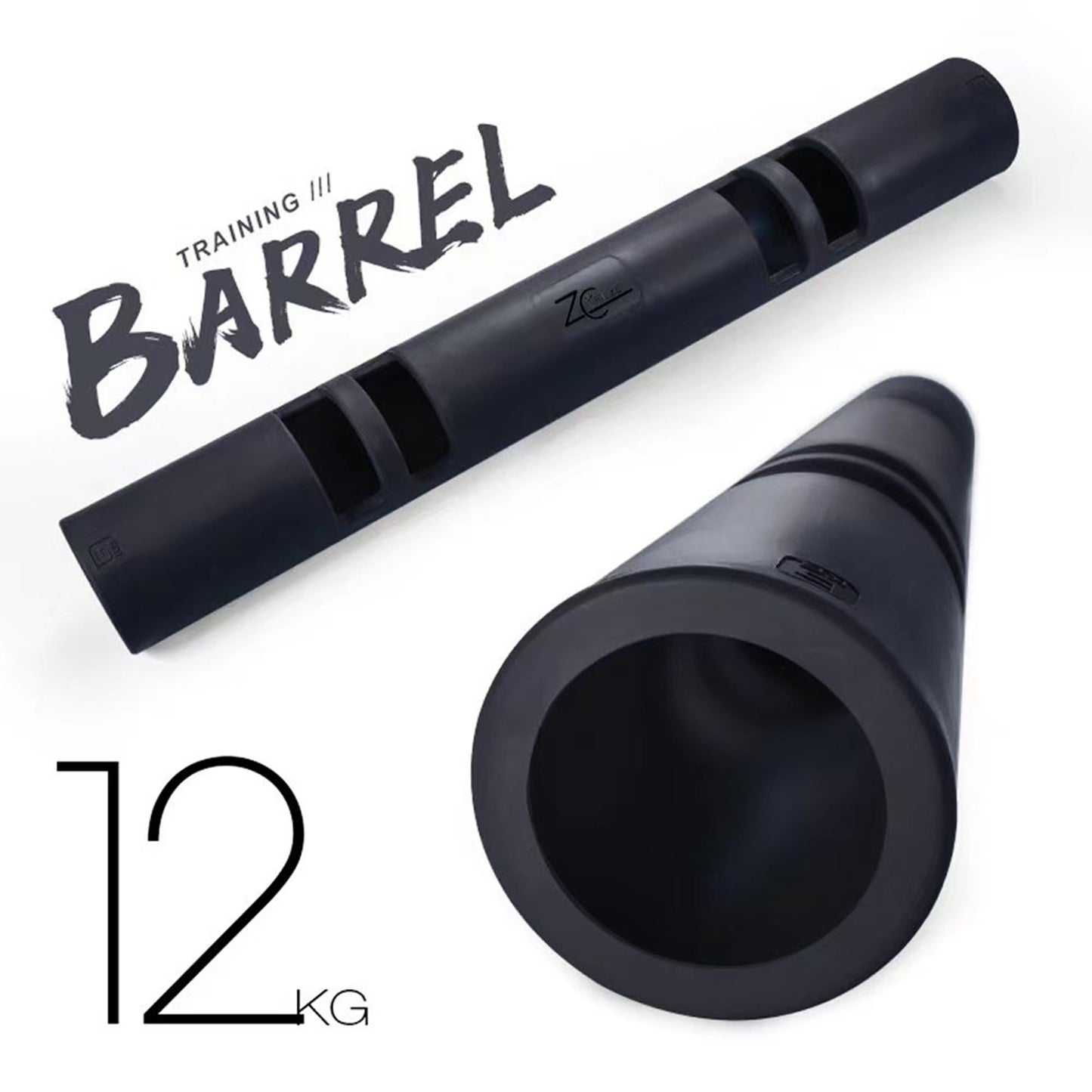 ZC FLYYD Multicolor 4 to 12kg Fitness Tube Portable Durable Training Rubber Weight Bar Weight Bearing Fitness TPR Barrel for Loaded Movement Training