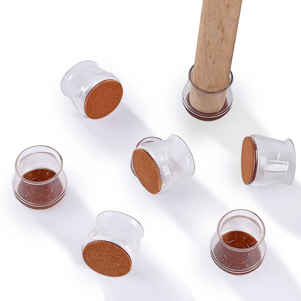 ZCFLYYD Chair Leg Protectors for Hardwood Floors, Funiture Slides, Chair Leg Cups, Floor Protectors for Furniture