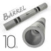 ZC FLYYD Multicolor 10kg Grey Fitness Tube Portable Durable Training Rubber Weight Bar Weight Bearing Fitness TPR Barrel for Loaded Movement Training