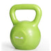 ZC FLYYD™ 15lb Vinyl Coated Kettlebell | Women's Home Gym & Sculpting