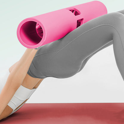 ZC FLYYD Multicolor 4kg Pink Fitness Tube Portable Durable Training Rubber Weight Bar Weight Bearing Fitness TPR Barrel for Loaded Movement Training