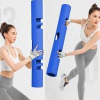ZC FLYYD Multicolor 8kg Fitness Tube Portable Durable Training Rubber Weight Bar Weight Bearing Fitness TPR Barrel for Loaded Movement Training
