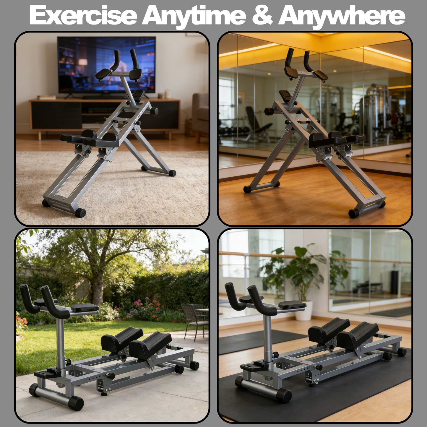 ZC FLYYD 3-in-1 Spine Twist Stretcher, Stair Stepper & Waist Trainer | Adjustable Back Exercise Machine for Home Gym