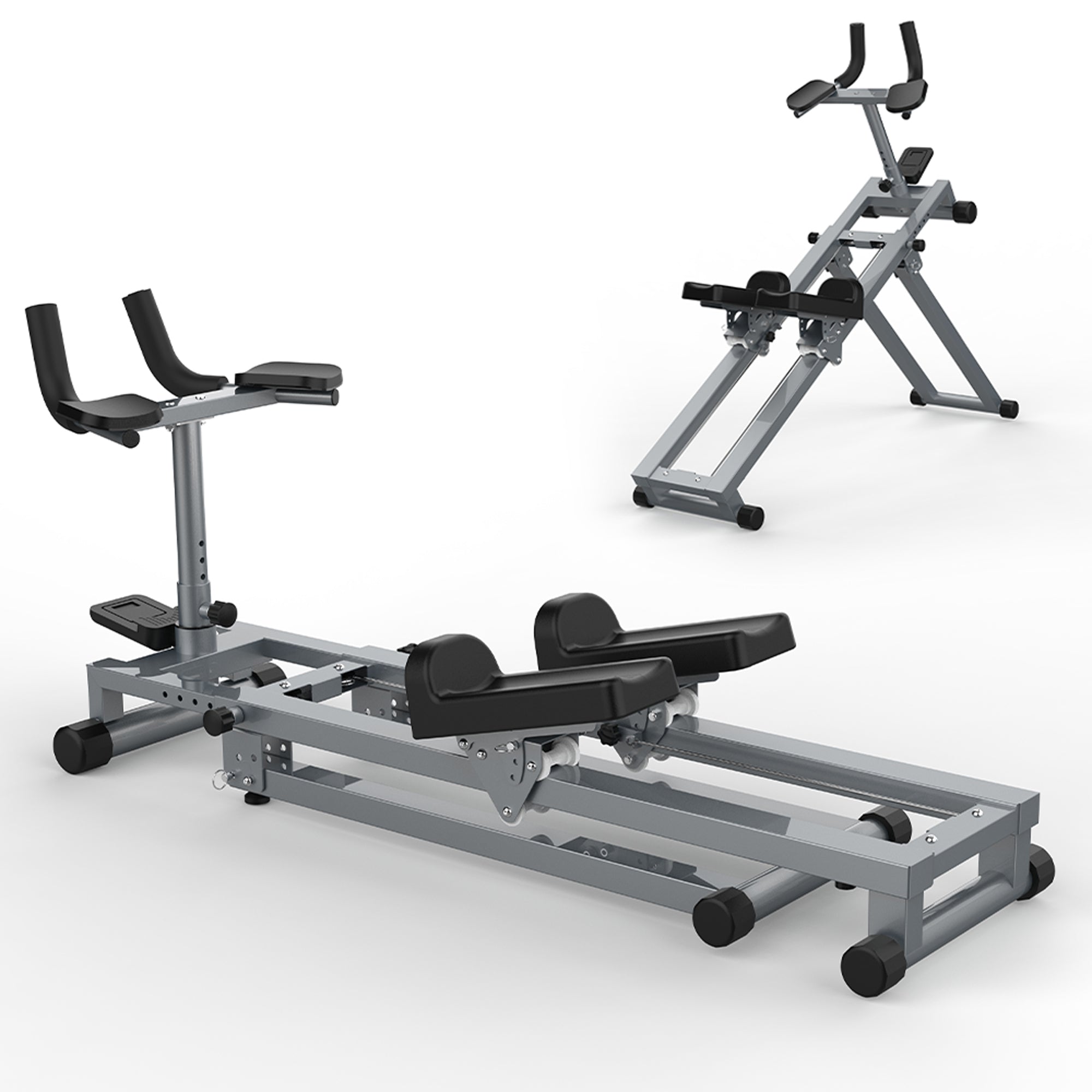 ZC FLYYD 3-in-1 Spine Twist Stretcher, Stair Stepper & Waist Trainer | Adjustable Back Exercise Machine for Home Gym