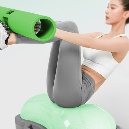 ZC FLYYD Multicolor 10kg Green Fitness Tube Portable Durable Training Rubber Weight Bar Weight Bearing Fitness TPR Barrel for Loaded Movement Training