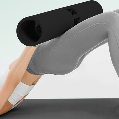 ZC FLYYD Multicolor 12kg Black Fitness Tube Portable Durable Training Rubber Weight Bar Weight Bearing Fitness TPR Barrel for Loaded Movement Training