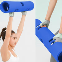 ZC FLYYD Multicolor 8kg Fitness Tube Portable Durable Training Rubber Weight Bar Weight Bearing Fitness TPR Barrel for Loaded Movement Training