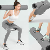 ZC FLYYD Multicolor 10kg Grey Fitness Tube Portable Durable Training Rubber Weight Bar Weight Bearing Fitness TPR Barrel for Loaded Movement Training