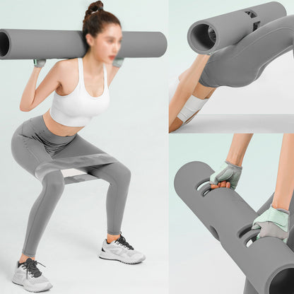 ZC FLYYD Multicolor 10kg Grey Fitness Tube Portable Durable Training Rubber Weight Bar Weight Bearing Fitness TPR Barrel for Loaded Movement Training