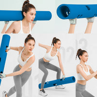 ZC FLYYD Multicolor 12kg Dark Blue Fitness Tube Portable Durable Training Rubber Weight Bar Weight Bearing Fitness TPR Barrel for Loaded Movement Training