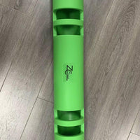 ZC FLYYD Multicolor 10kg Green Fitness Tube Portable Durable Training Rubber Weight Bar Weight Bearing Fitness TPR Barrel for Loaded Movement Training