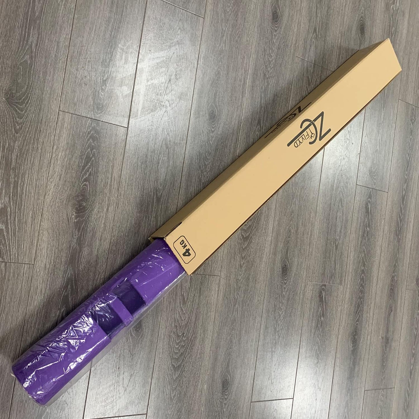 ZC FLYYD Multicolor 4kg Fitness Tube Portable Durable Training Rubber Weight Bar Weight Bearing Fitness TPR Barrel for Loaded Movement Training