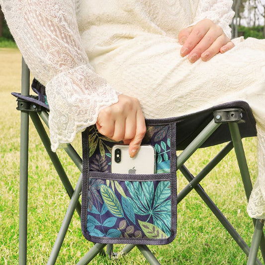 Foldable Portable Camping Table with 4 Folding Camping Chairs, Storage Net, Carrying Bag/Aluminum Beach Table for Sand, Picnic Table - 37in Length， 20in-28in Adjustable Height