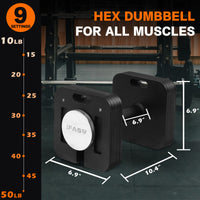 Quick-lock weight adjustment mechanism on ZC FLYYD cast iron dumbbell