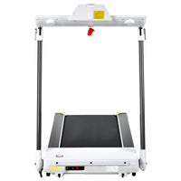 ZC FLYYD Portable Folding Treadmill with Smart App & Bluetooth (White) | 3.5HP Motor, 330 Lbs Capacity