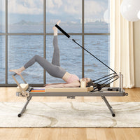 ZC FLYYD™ Foldable Pilates Reformer Machine | Home Studio Equipment