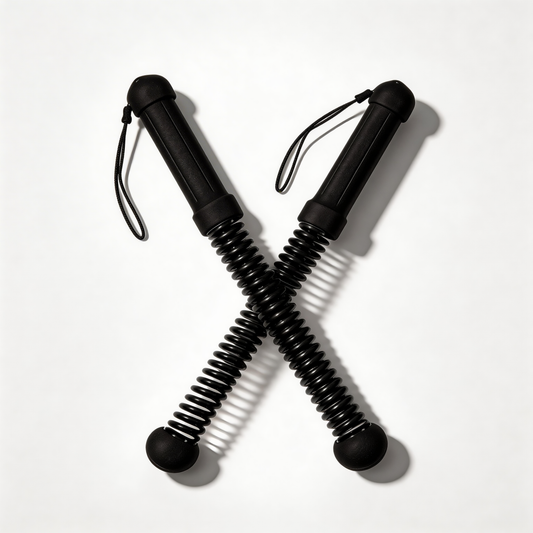 ZC FLYYD Portable Cordless Battle Rope | Silent Spring HIIT Equipment for Home Gym & Travel