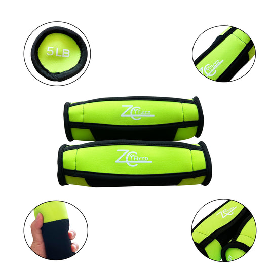 ZC FLYYD Soft Hand Weight with Handles For Walking
