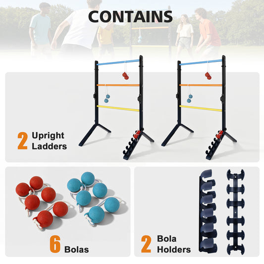 ZC FLYYD Premium Steel Ladder Toss Game Set