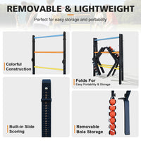 ZC FLYYD Premium Steel Ladder Toss Game Set