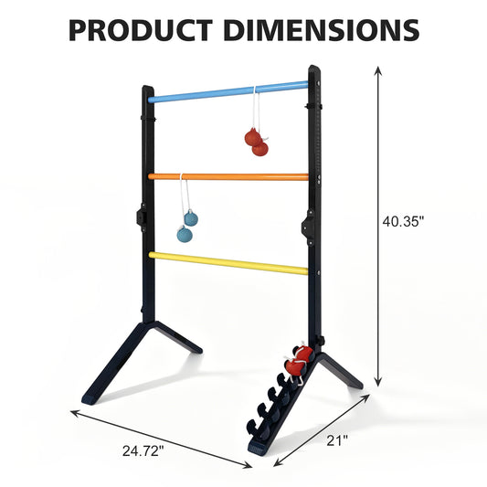 ZC FLYYD Premium Steel Ladder Toss Game Set