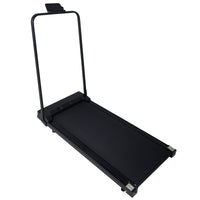 ZC FLYYD Under Desk Walking Pad with Handle & Incline | Portable Folding Treadmill with Remote (0.6-3.8 MPH)