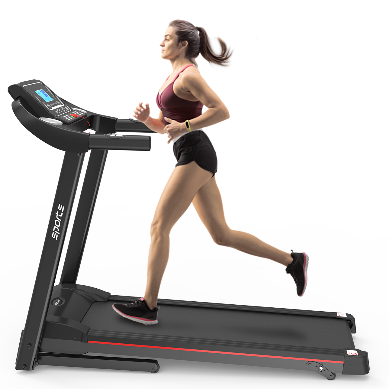ZC FLYYD Smart Folding Treadmill with Incline & Fitshow App | 2.5HP, 8.0 MPH, 250 LBS Capacity