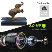 ZC FLYYD Smart Folding Treadmill with Incline & Fitshow App | 2.5HP, 8.0 MPH, 250 LBS Capacity