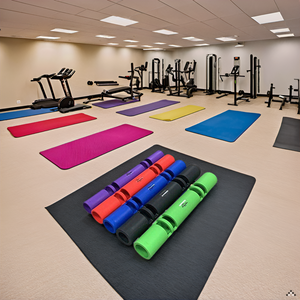 ZC FLYYD Multicolor 4 to 12kg Fitness Tube Portable Durable Training Rubber Weight Bar Weight Bearing Fitness TPR Barrel for Loaded Movement Training