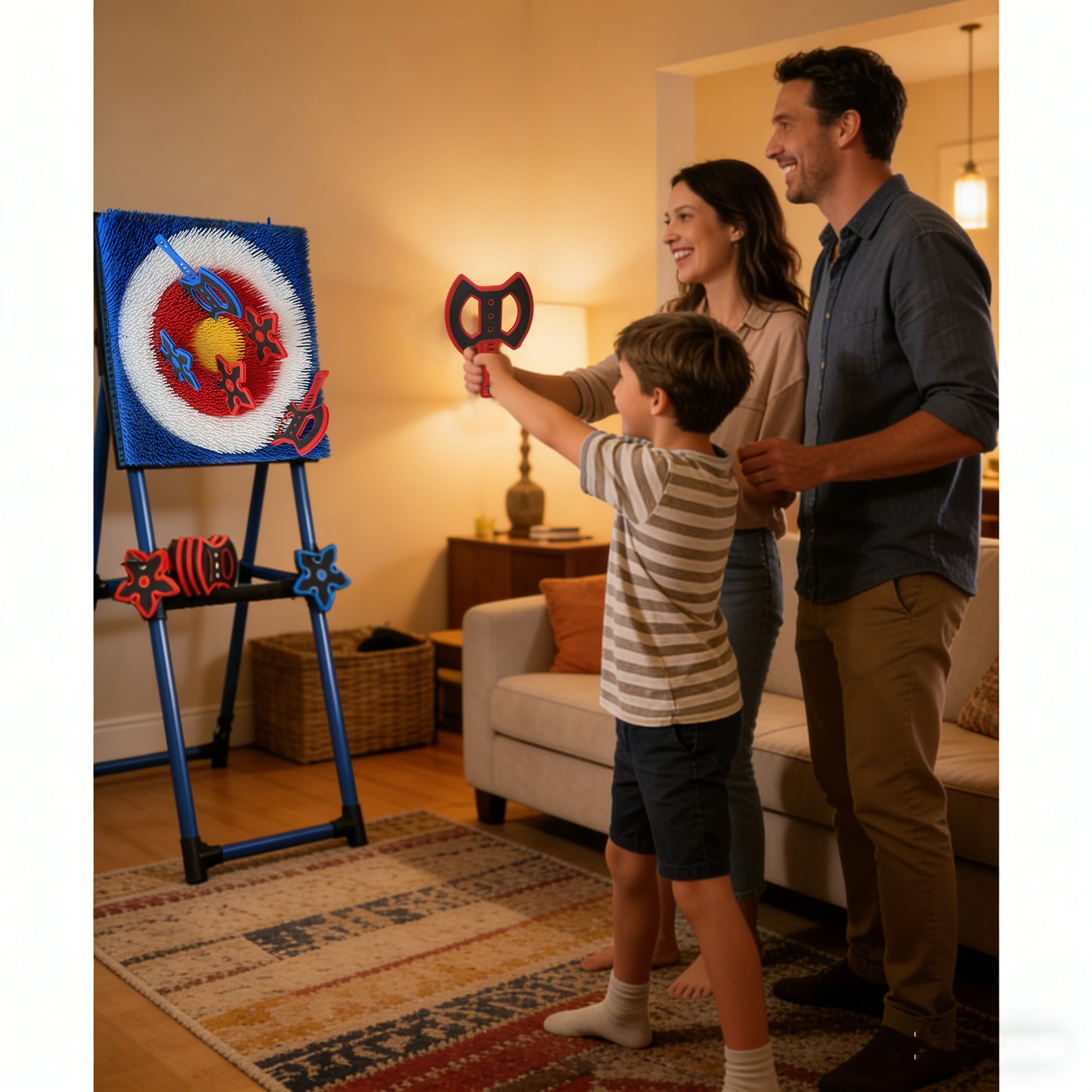 The Ultimate 16-Piece Ninja Axe Throwing Set | Upgraded Sturdy Edition