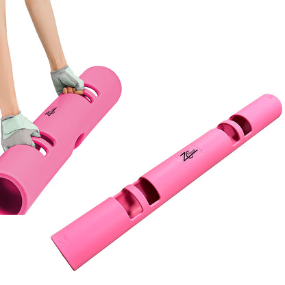 ZC FLYYD Multicolor 4kg Pink Fitness Tube Portable Durable Training Rubber Weight Bar Weight Bearing Fitness TPR Barrel for Loaded Movement Training